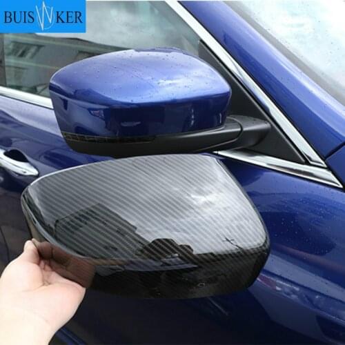 Carbon Fiber Add On Style Side Door Rearview Mirror Covers Fit for Maserati Levante Ghibli 2017 2018 2019