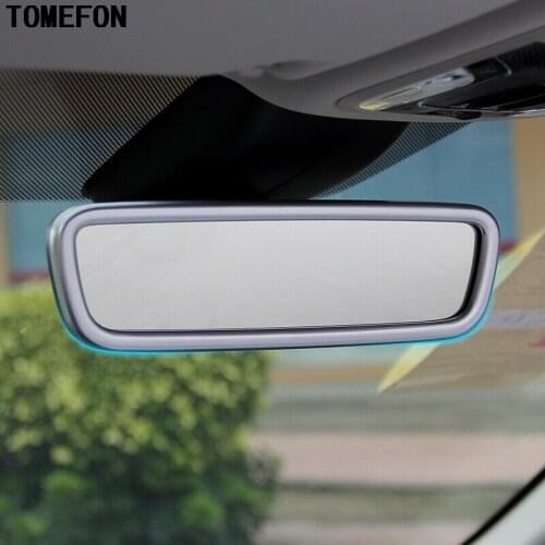 FOR HONDA URV UR-V 2017 ABS Chrome Review Mirror Cover Frame Trim Interior Accessories Moulding Inner Interior Styling 1piece