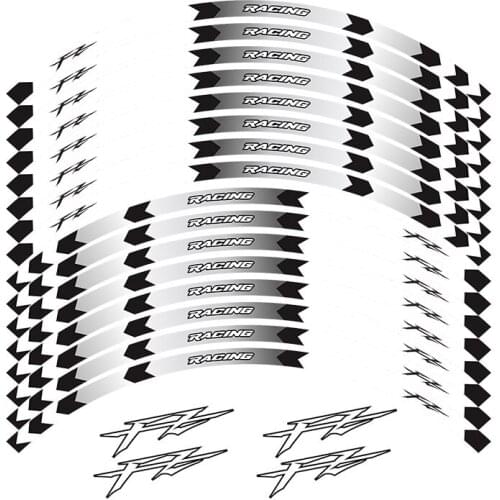 FOR YAMAHA FZ1 FZ6 FZ-07 FZ8 FZ-09 FZ-10 FZS1000Motorcycle Parts Contour Wheel Decoration Decal Sticker