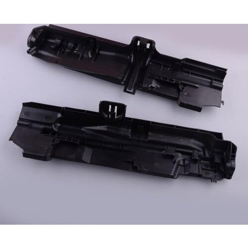 Left & Right Side Radiator Support Carrier Bracket Fit For BMW E82 E88 E90 E91 E92 128i 135i 325i M3 Z4 17107524914 17107524912