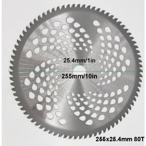 Trimmer Durable 40T/60T/80T Carbide Brush Cutter Blade For Lawn Mower Grass Eater Head Strimmer Weeds Replacement Spare Parts