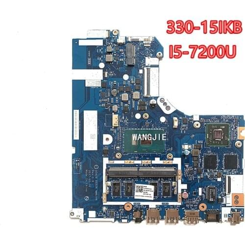 5B20R16686 For Lenovo ideapad 330-15IKB laptop motherboard I5-7200U N530 2G and 4gb RAM DG42A DG52A NMB244 100% working