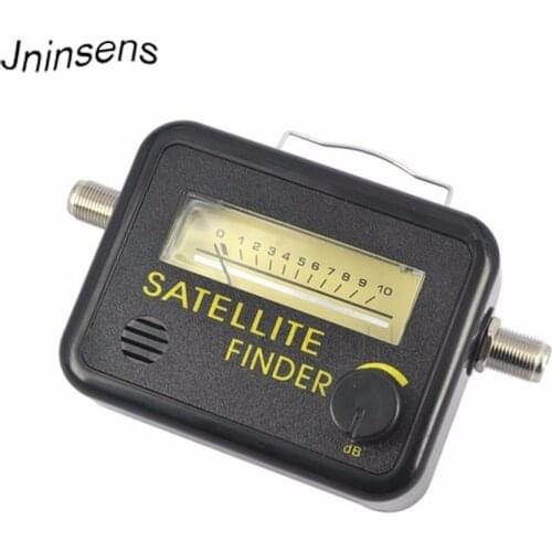 Plastic Black Mini Digital LCD Display Satellite Signal Finder Meter Tester With Excellent Sensitivity Satellite TV Receiver