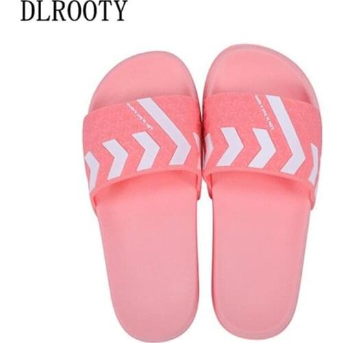 Women Slippers Sandals Flip Flops Bathroom Summer Fashion Flats Breathable Non-slip Shoes Female Home Slides Casual