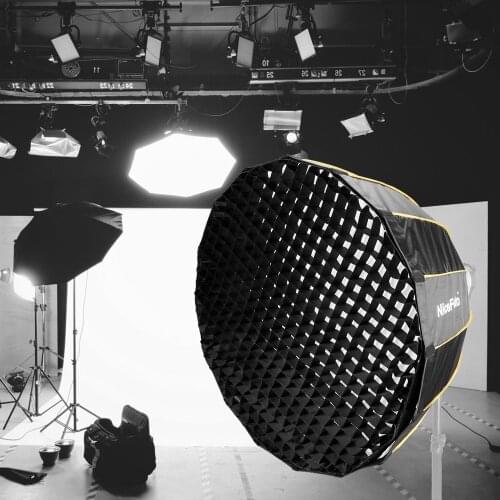90cm/120cm Video Softbox Photography Photo Studio with Carry Bag for Aputure 120D 120D II Bowens Mount LED Flash Light