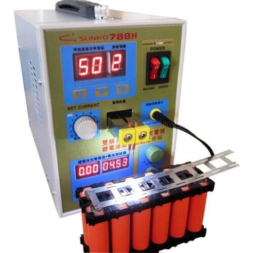 LED Pulse Battery Spot Welder 788H Welding Machine Double Pulse Precision Spot Welder