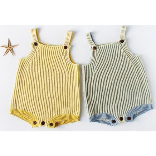 Knitted Baby Clothes Knit Baby Rompers for Boys Girl Newborn Infant Jumpsuits Overalls Baby Girl Romper