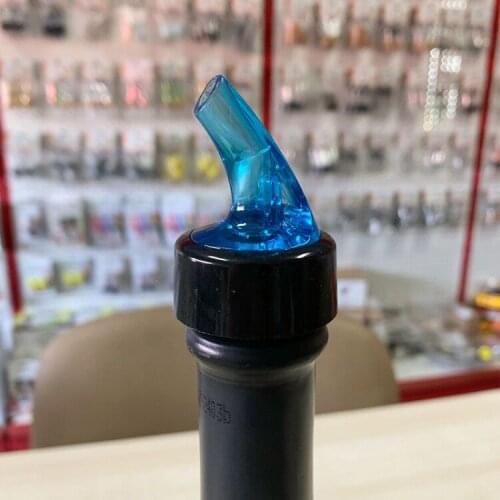 Wowshine Free Shipping Wholesale Blue Wine pourer 50pcs/lot For Bar Use Home Use Party Use