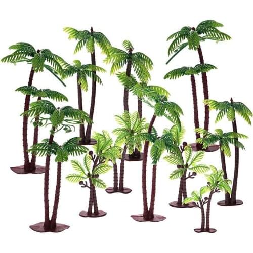 1pcs Coconut Tree Cake Topper Decorating Tools Birthday Wedding Cake Decoration Baby Shower Kids Birthday Party Supplies