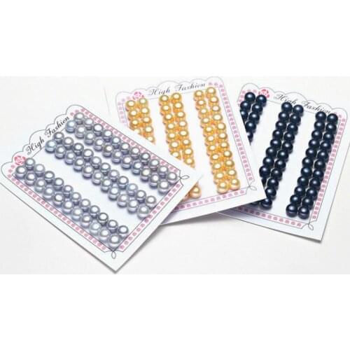 2pcs/bag Natural freshwater pearl AAAA+ glare semi-circle flawless loose beads Jewelry DIY necklace Bracelet Jewelry Accessories