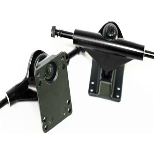 4.25inch black trucks fish board bridge cruiser skateboard trucks gravity die casting truck 1pair skateboard bridge