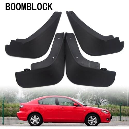 4pc Car Front Rear Mud Flaps Mud Flap Mudguards Fender For 2007 2008 2009 Mazda 3 i Sedan Accessories