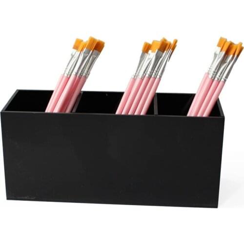 Acrylic Makeup Organizer Table Cosmetic Holder Makeup Tools Storage Box Caixa Orangnizer and Brush Container