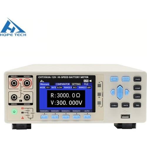 CHT3563A-12H Low Resistance Tester Multi-channel Battery Tester CHT3563A-24H CHT3563B-12H CHT3563B-24H