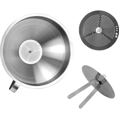 FUNGDO 3D Printer use Stainless Steel Funnel for Pouring UV Resin, 3D Printing Liquid, Photosensitive Resin Back to Bottle