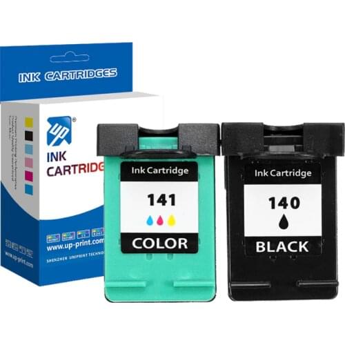 UP brand 2Pcs Ink cartridge compatible for HP 140 141 for C4583 C4283 C4483 C5283 D5363 Deskjet D4263 D4363 C4480 printer