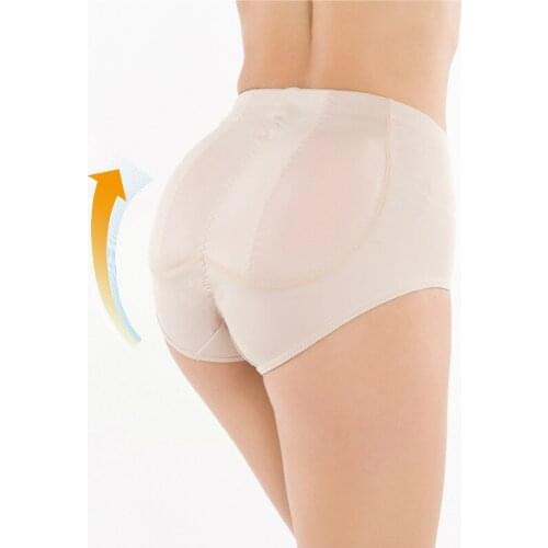 Shapewear Women Silicone Hip Pad High Waist Sexy Hip-lifting Panties Padded Enhanced Hip Shaping Shorts