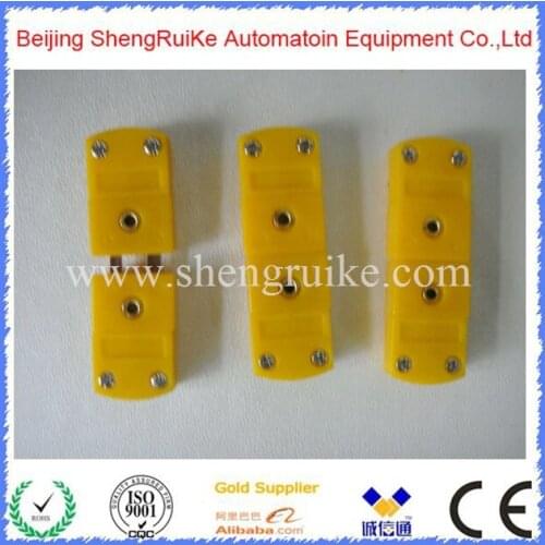Best Selling Mini Thermocouple Connector K Flat pin Male and Female China Post Free Shipping