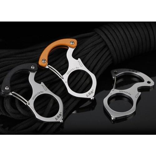 Multifunction Climbing Carabiner Quickdraws Professional Climbing Buckle Lock Safety Security Lock Outdoor Climbing Equipment