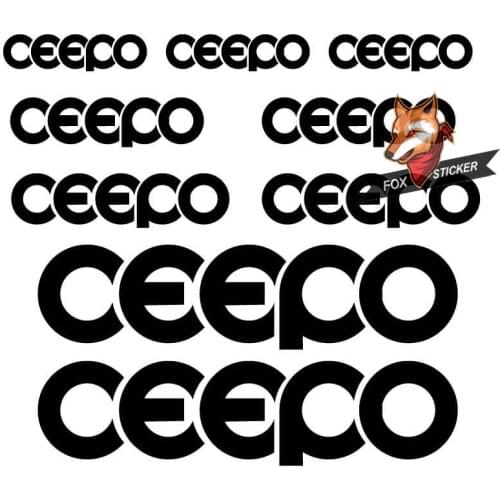 Bicycle frame stickers road bike mountain bike MTB Track bike TT bike cycle decal reflective stickers for COOPO stickers