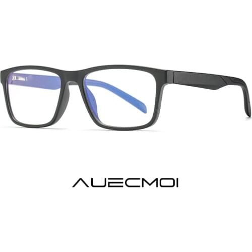 Vintage Classic Anti Blue Light Blocking Computer Square Glasses Men Myopia Prescription Eyeglasses Frames Optical Eyewear
