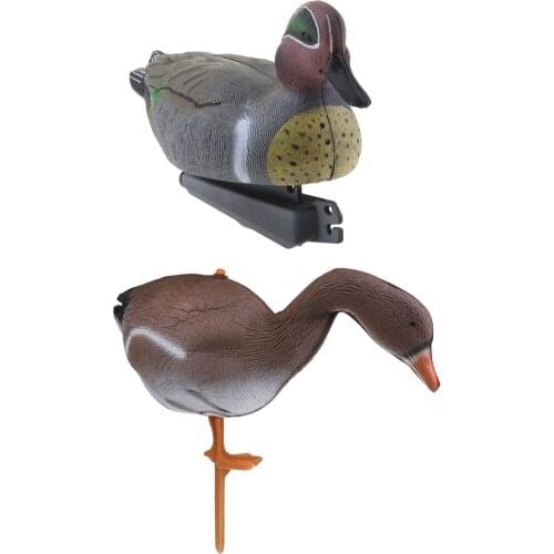2 Counts Duck Goose Floating Hunting Decoy Outdoor Garden Decor Repeller