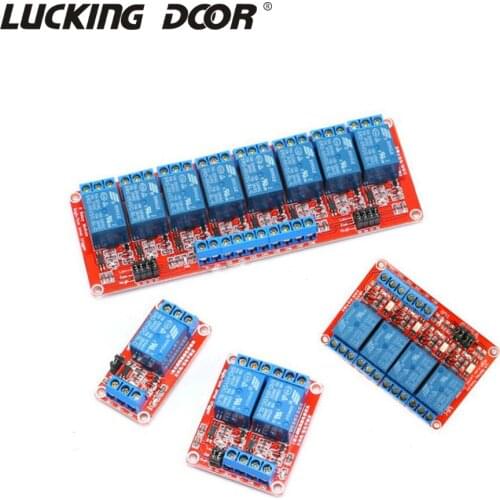 12V Relay Module Board Shield Optocoupler Road High and Low Level Trigger Relay for Access control