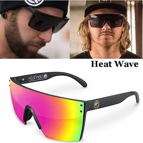 2021 Fashion Men Luxury Heat Wave Square Pilot Sunglasses For Women Vintage Sport Driving Brand Design Sun Glasses Oculos De Sol