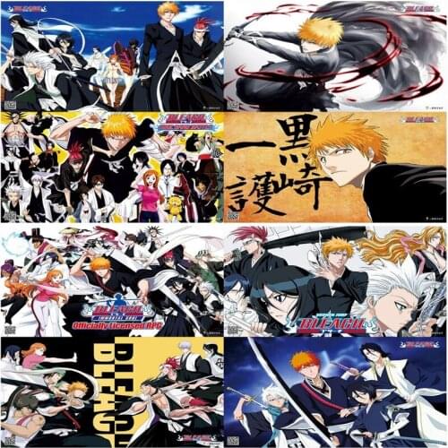 Eight sheets Anime BLEACH Poster Wall Decoration Painting of Home Room 42x29cm
