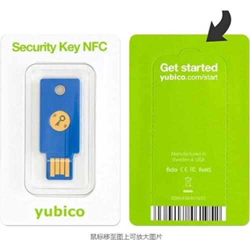 Yubico - Security Key NFC - USB-A Two-factor authentication security key