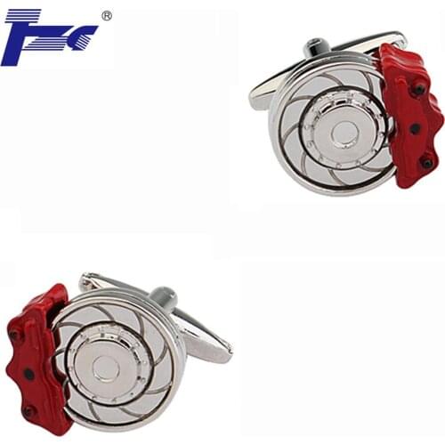 New Arrival Car Brake Pad Cufflink Cuff Link 2 Pairs Free Shipping Promotion TZG Brand
