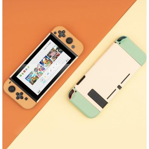 Colorful Switch Shell Split Hard Cover Box Anti-fall Protective Case Joy-Con Controller Housing For Nintendo Switch Accessories