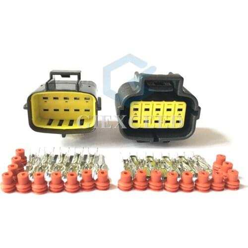 10 Pin 174655-2/174656-7 174657-2 Econoseal J Series Female Male Plug Electrical Socket Waterproof Auto Connector