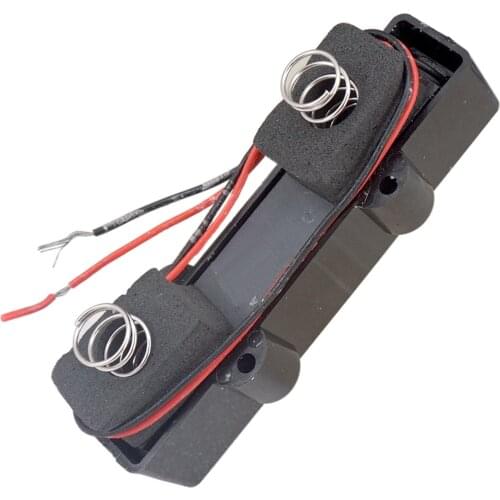 2pcs Black 4 String JB Jazz Bass Pickup Neck&Bridge for Electric Bass Parts