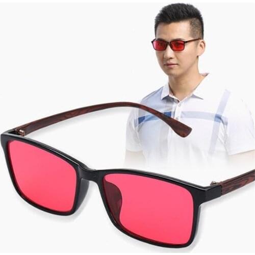 2019 New Color Blindness Glasses Correction Women Men Glasses Red Green Blind Card Sunglasses Test drivers license Eyewear Z476