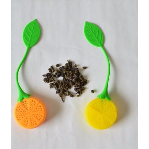 50pcs/lot silicone Tea Strainer Loose Tea Leaf Strainer Herbal Spice Infuser Filter Tools coffee mugs Teabags plumyl