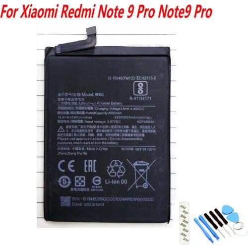 Ansheng Xiaomi Redmi Note 9 Batteries