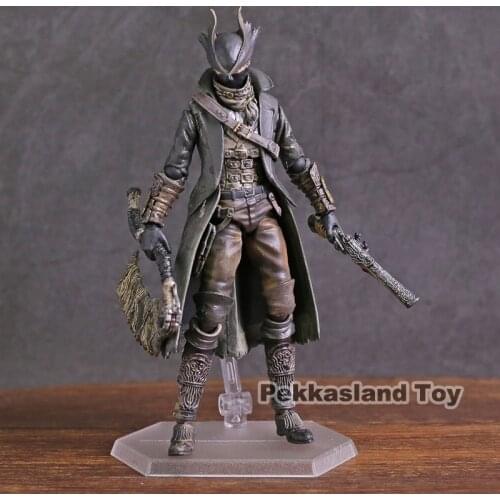 PS4 Game Bloodborne Hunter Figma 367 PVC Action Figure Model Collection Toy Doll