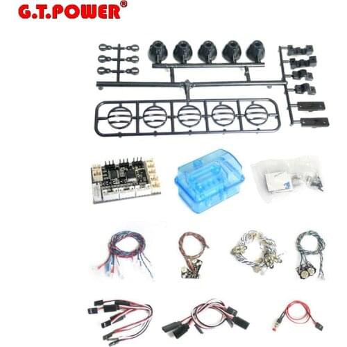 Original G.T.POWER TRX-4 Rock Crawler Light System Suitable for the TRX-4 Land Rover defender