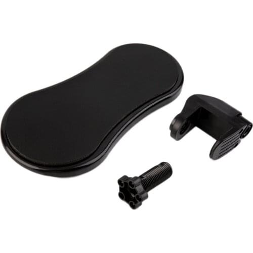 Computer Arm Support Mouse Pad Wrist Hand Shoulder Rest Mat Double Attachment Ergonomic Attachable For Table Chair/Desk Extender