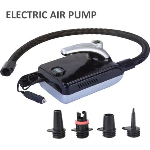 20PSI Intelligent Electric Air Pump Inflator Digital LCD Screen Paddle Board SUP Air Pump 12V Air Compressor Button Air Pump