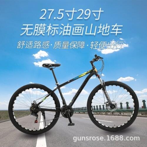 2021 New 29 Inch Without Membrane Standard Painting Oil Spring Fork Mountain Bike