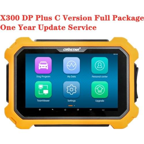 OBDSTAR X300 DP Plus C Version Full Package One Year Update Service