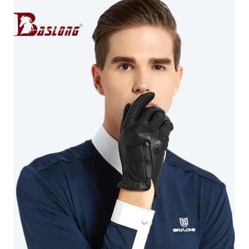 Sheepskin equestrian gloves riding equipment