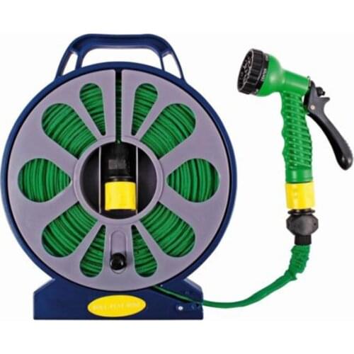 New 50Flat Turntable Hose Garden Watering Flower Spray Pipe Car High Pressure Car Wash Water Pipe
