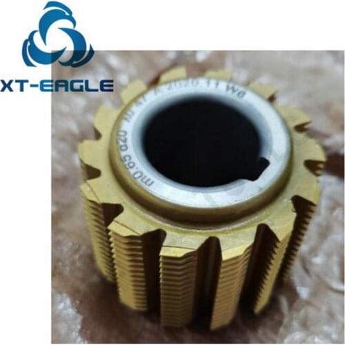 HSS M0.65 Module Gear Hob Cutter PA20 degree 50*40*22hole