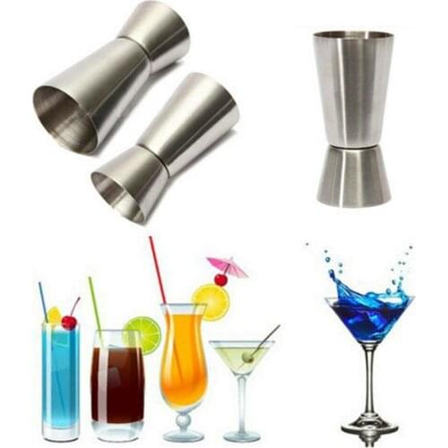 15/30ML Stainless Steel Measuring Cup, Measuring Wine Ml Glass, Cup, Cup, Measuring Bartending 15/30 Liquid Ounce Beverage Y7L6