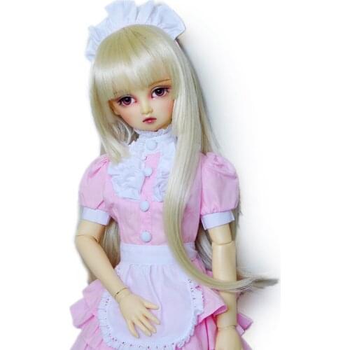 [wamami] 220# Cosplay Maid Uniform For 1/4 MSD AOD DOD BJD Doll Dollfie