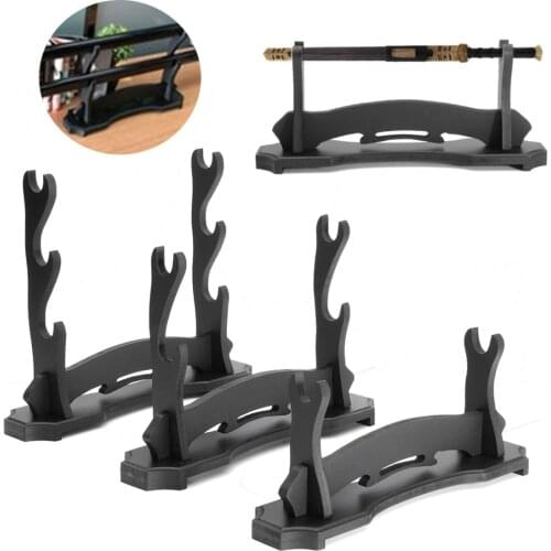 1/2/3 Layer Wall Mount Samurai Sword Katana Holder Stand Display Statues Sculptures Holder for Home Decoration Crafts