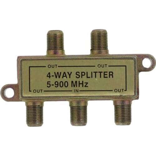 1/4 SPLITTER 5-900MHZ (WIRED FOR EDITORIAL) MAG